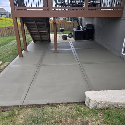 Concrete Pads — E&B 3 Brothers Concrete project