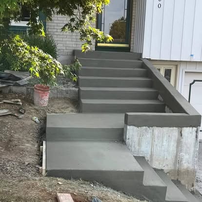 Concrete Steps — E&B 3 Brothers Concrete project