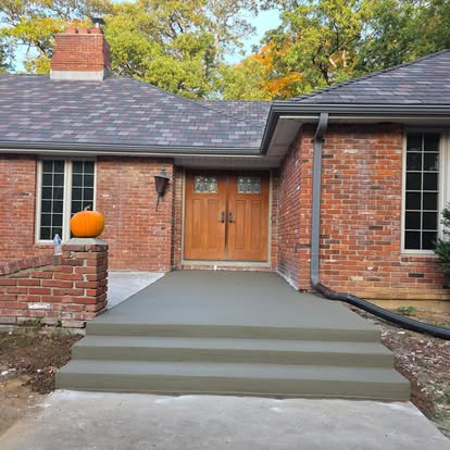 Concrete Steps — E&B 3 Brothers Concrete project